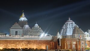 Jagannath Temple Puri, one of the most sacred Hindu pilgrimage sites and a major attraction in Odisha, India.